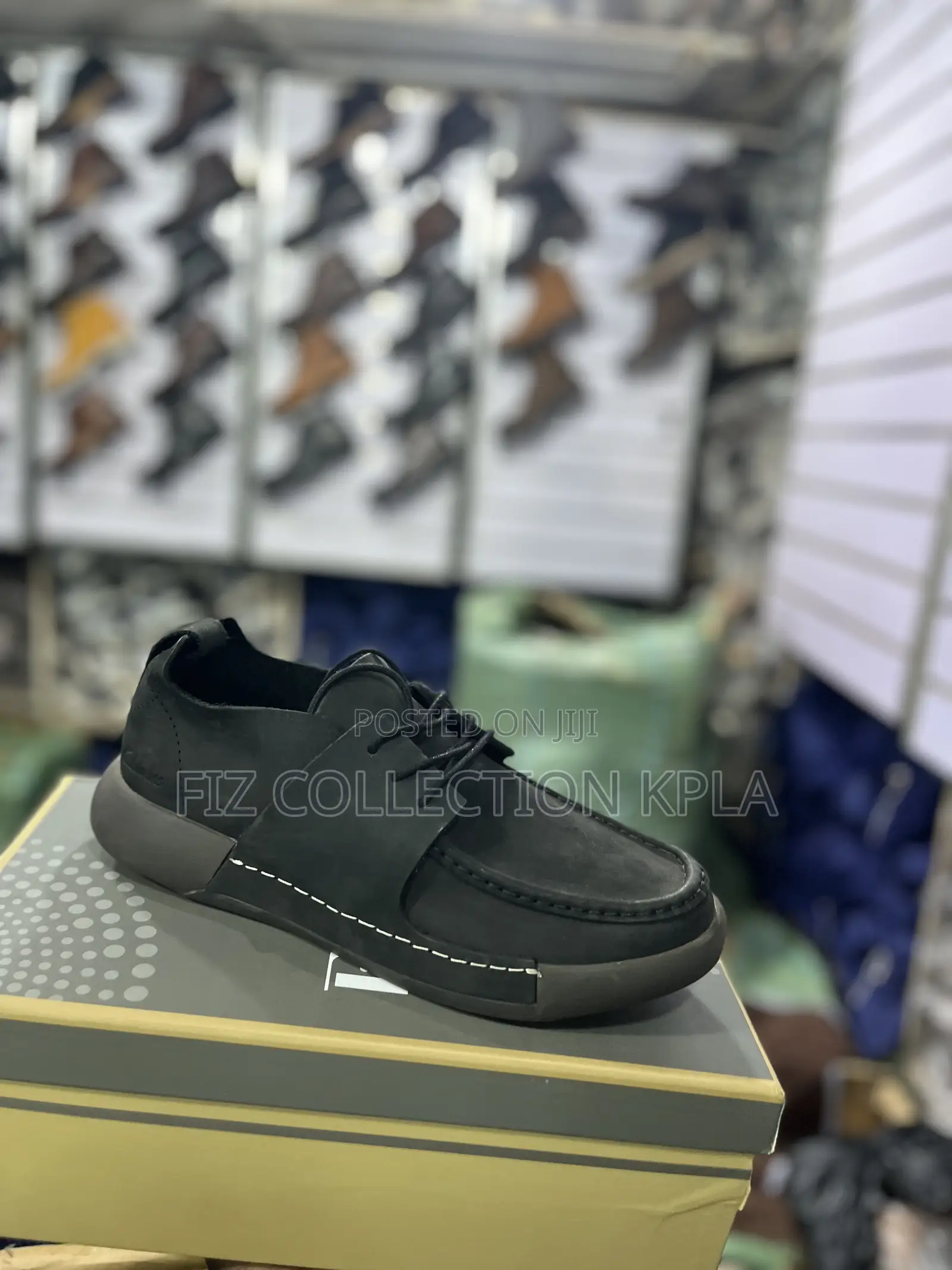 Clarks Premium Black Casual Shoes
