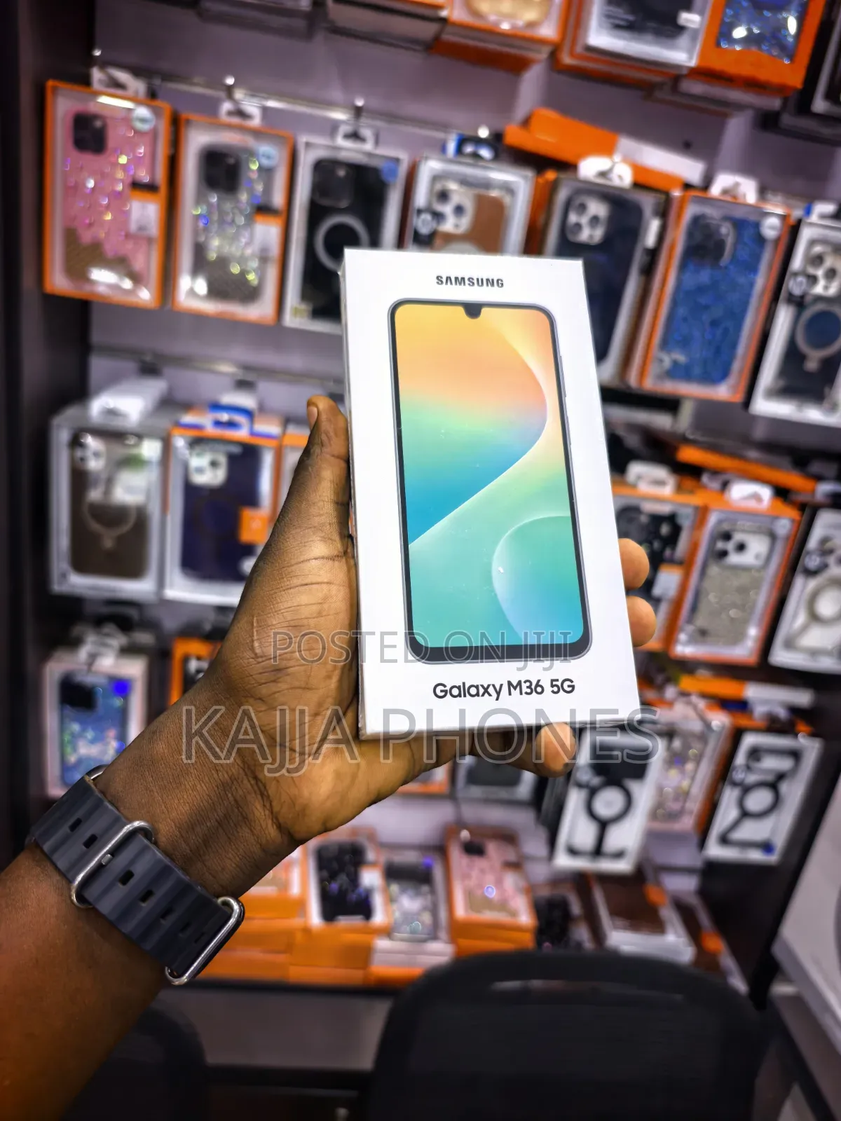 New Samsung Galaxy M36 5G 128 GB Black