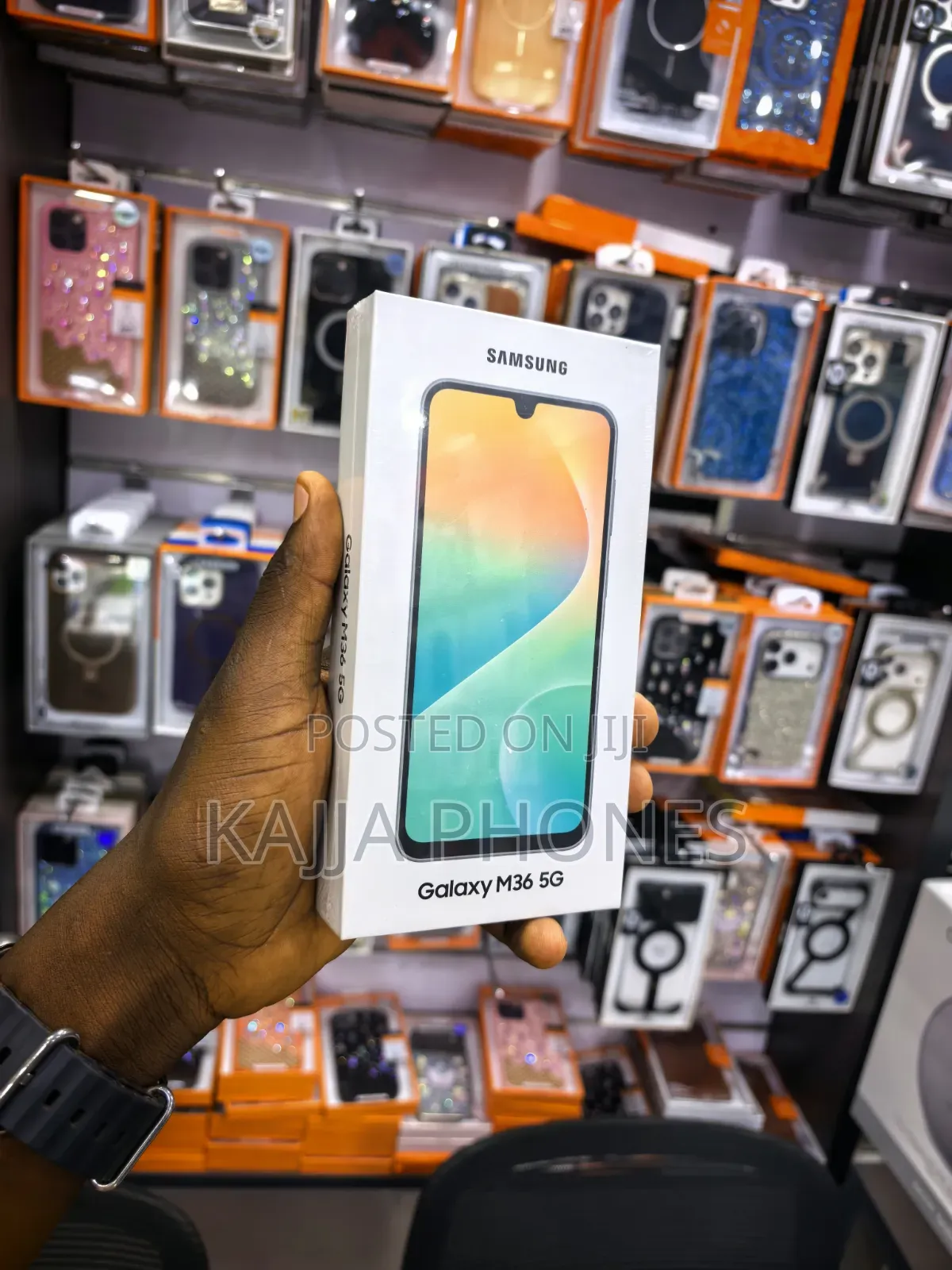 New Samsung Galaxy M36 5G 128 GB Black