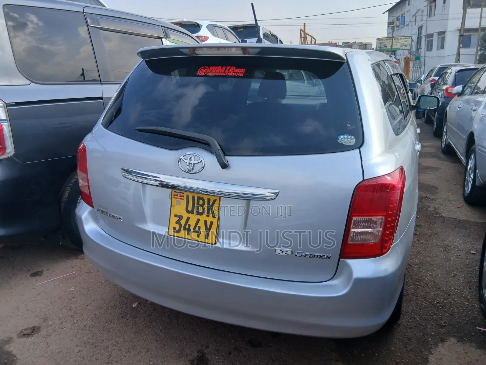 Toyota Corolla Fielder 2008 Silver