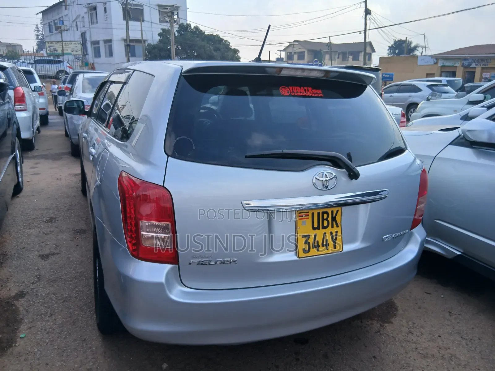 Toyota Corolla Fielder 2008 Silver