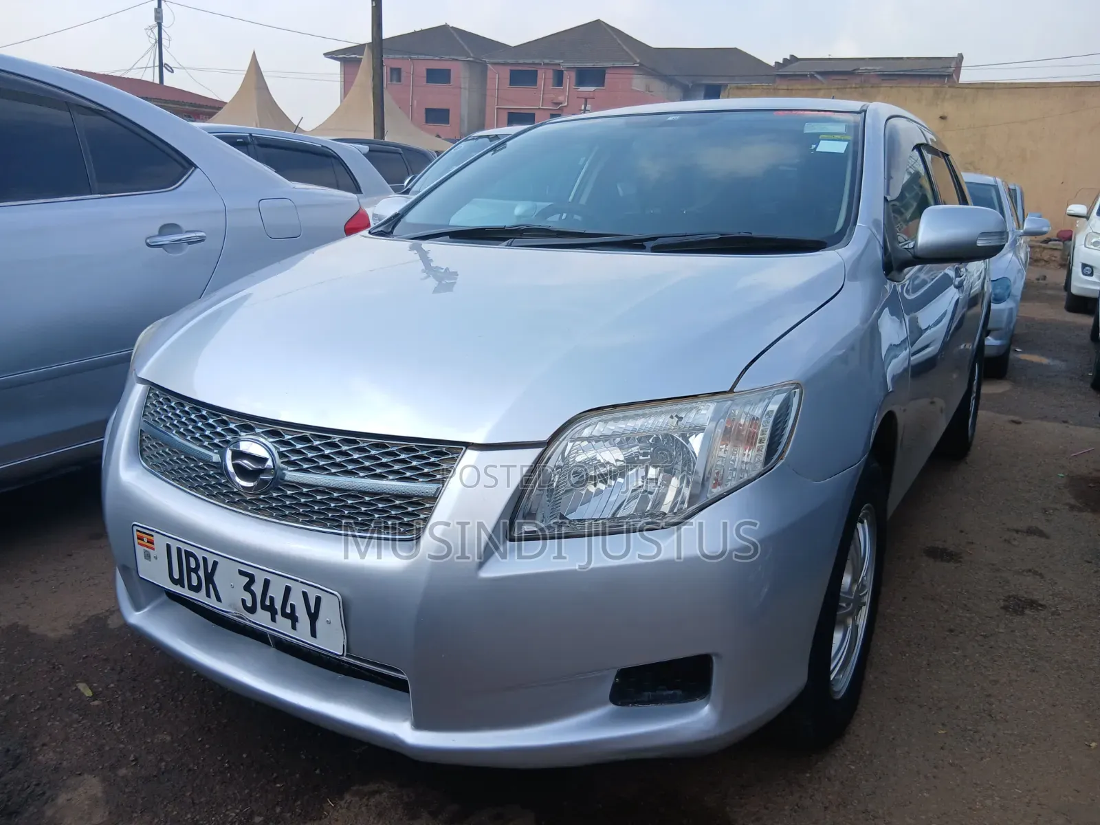 Toyota Corolla Fielder 2008 Silver