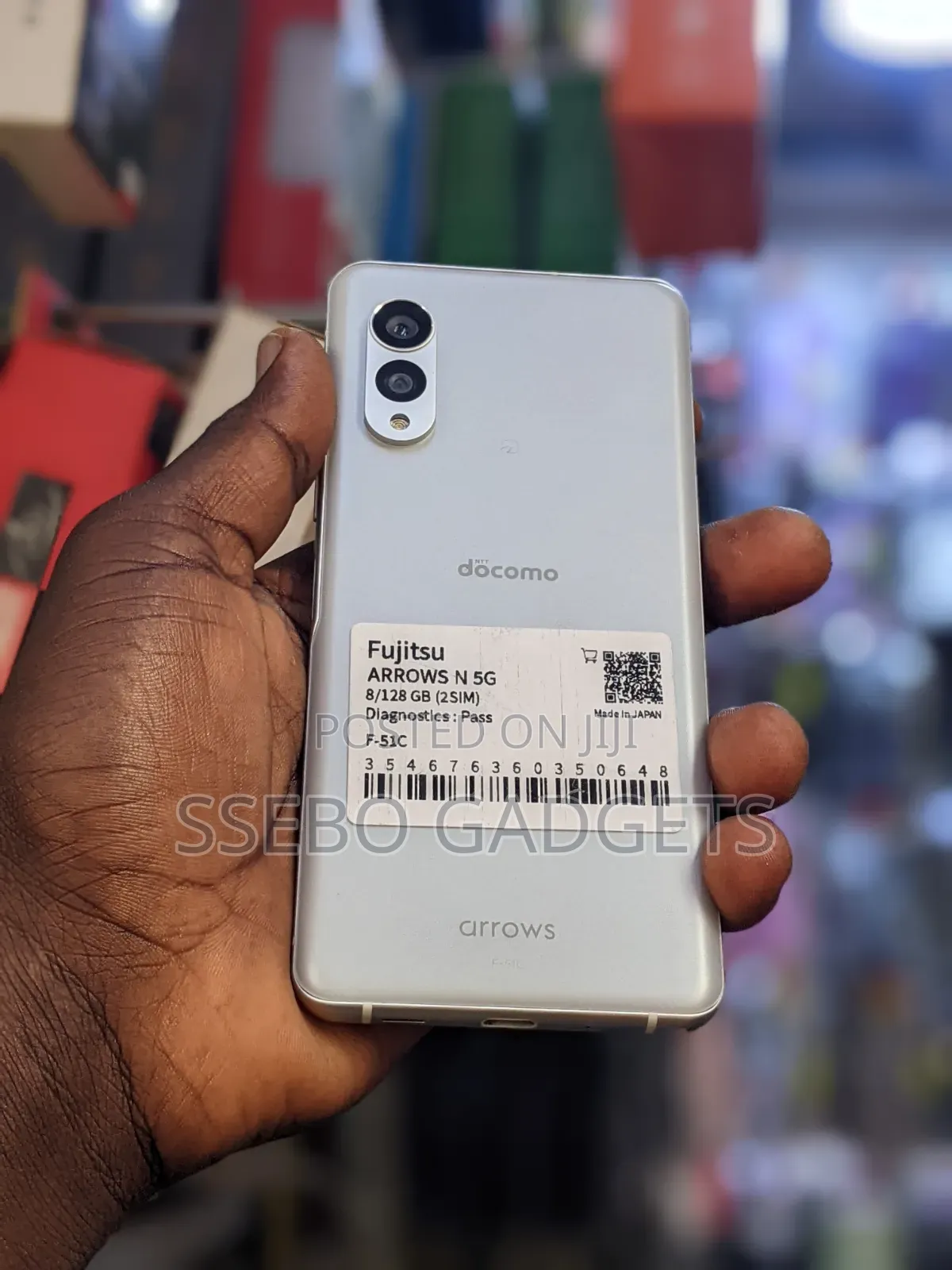 Fujitsu Arrows 5G F-51A 128 GB White