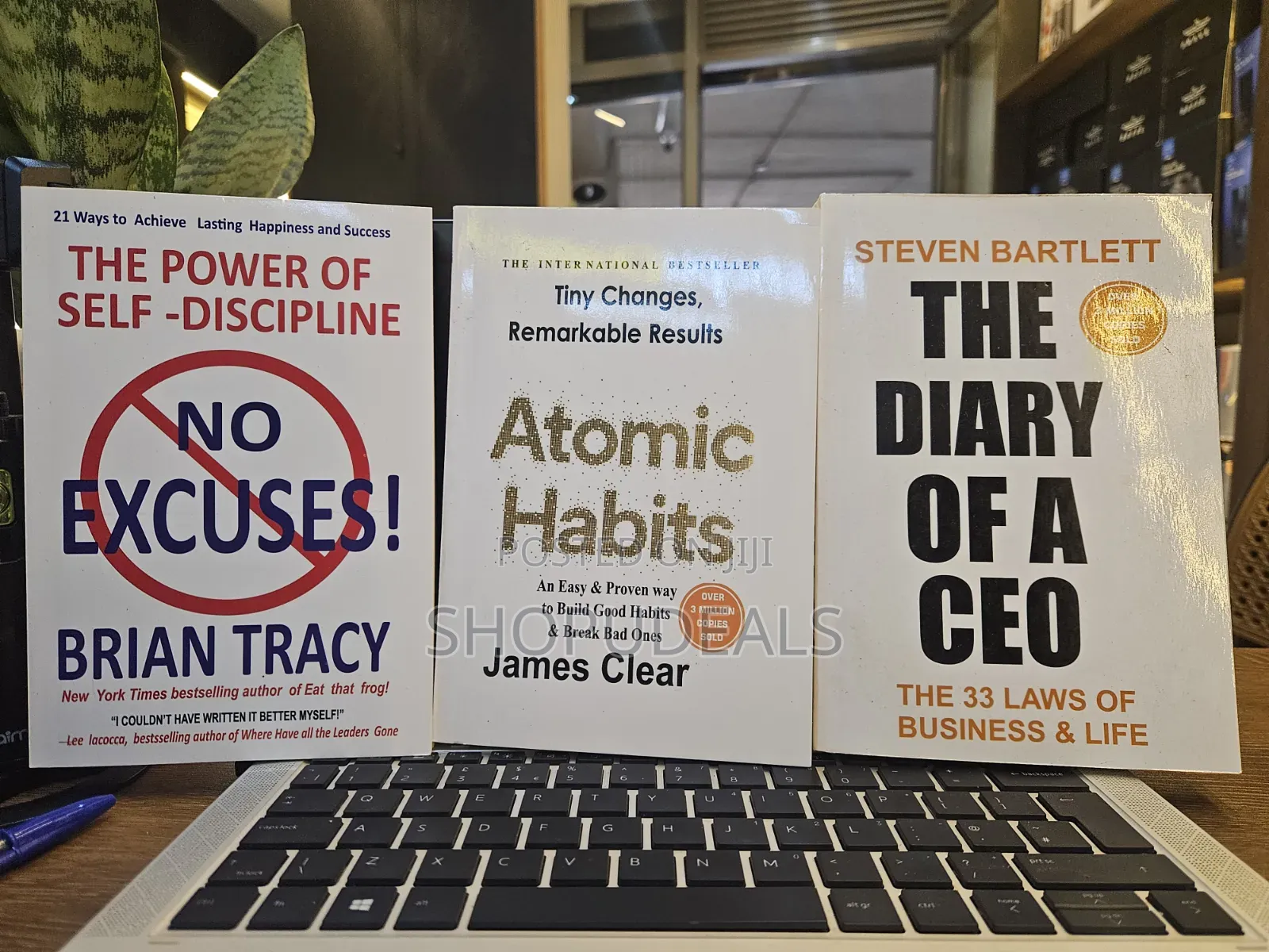 Novels[no Excuses,Atomic Habits,The Diary of a CEO]