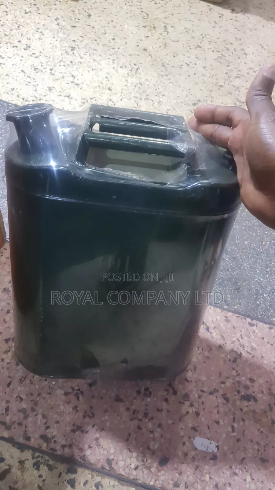 Fuel Jerrycan 10litres Metallic