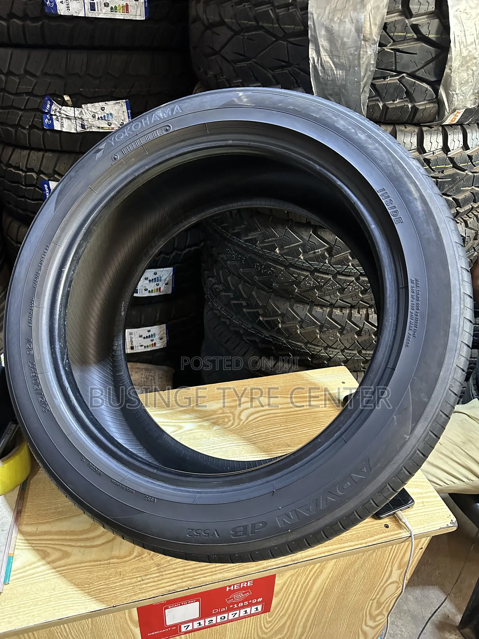 215/50r17 Yokohama Tires Japan Used Still in Good Condition