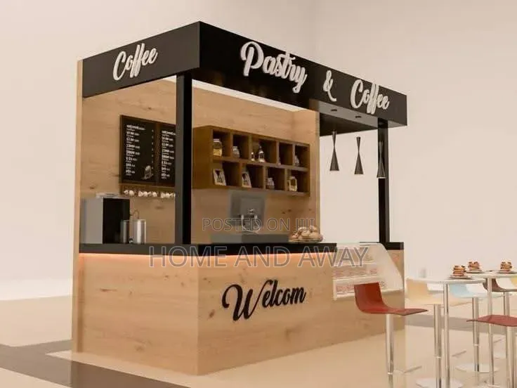 Coffee Bar Cafe Restaurant Setup Customization Services. Book Now.