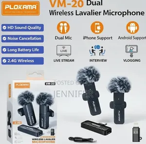 Plokama VM-20 Wireless Lavalier Microphone System