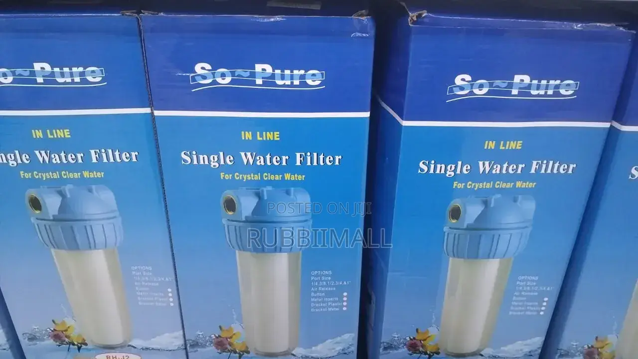 Single Water Filter ~ So Pure 10"