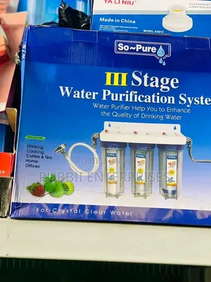 So~Pure Brand III Stage Water Purification System
