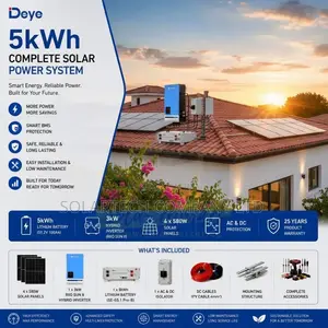 Complete Off Grid Solar Power Kit 3kW Hybrid 48V System