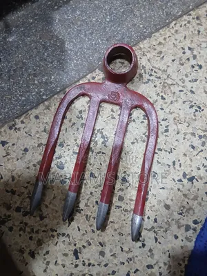 A 4-Prong Fork Hoe (Or Digging Fork) Head
