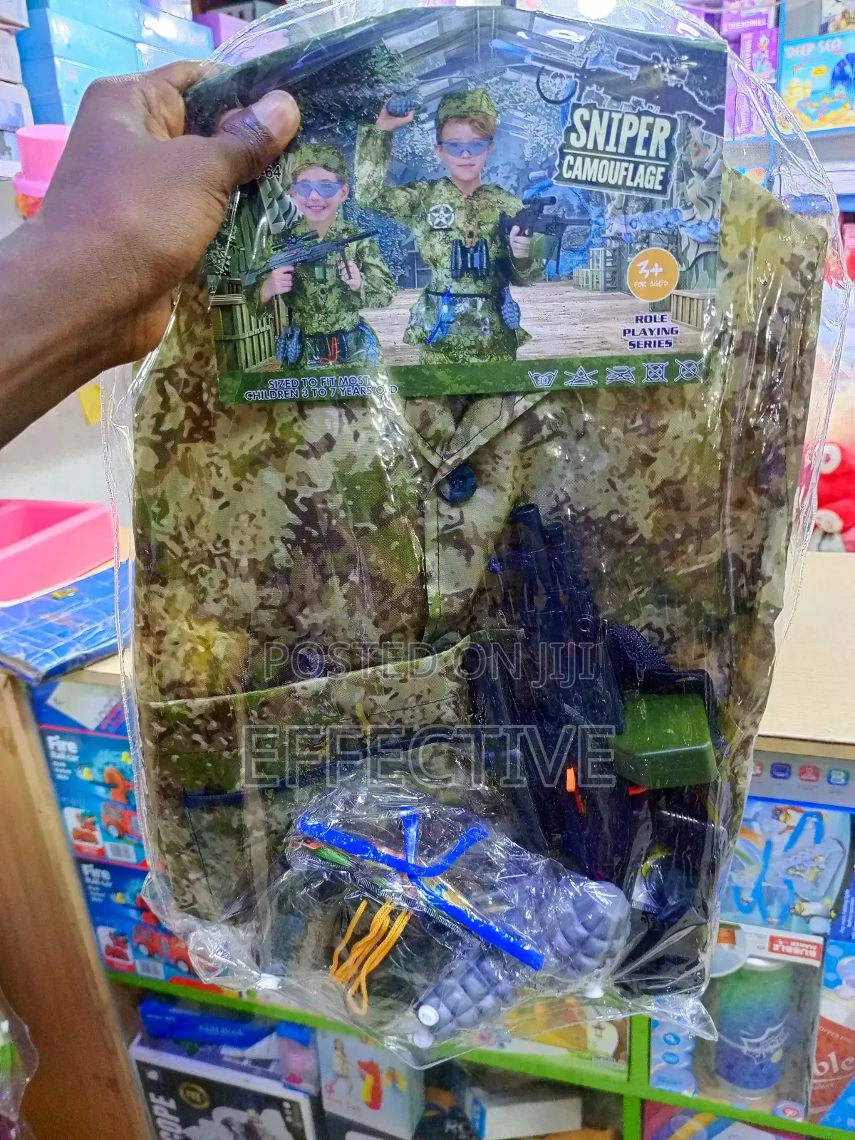Sniper Camouflage Children Dress Up