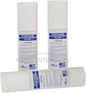 5-Micron Polypropylene (PP) Sediment Filters 10"