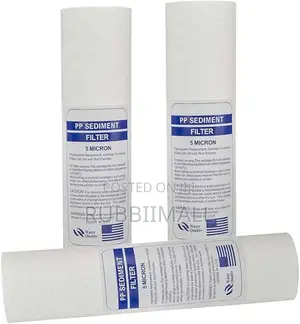 5-Micron Polypropylene (PP) Sediment Filters 10"