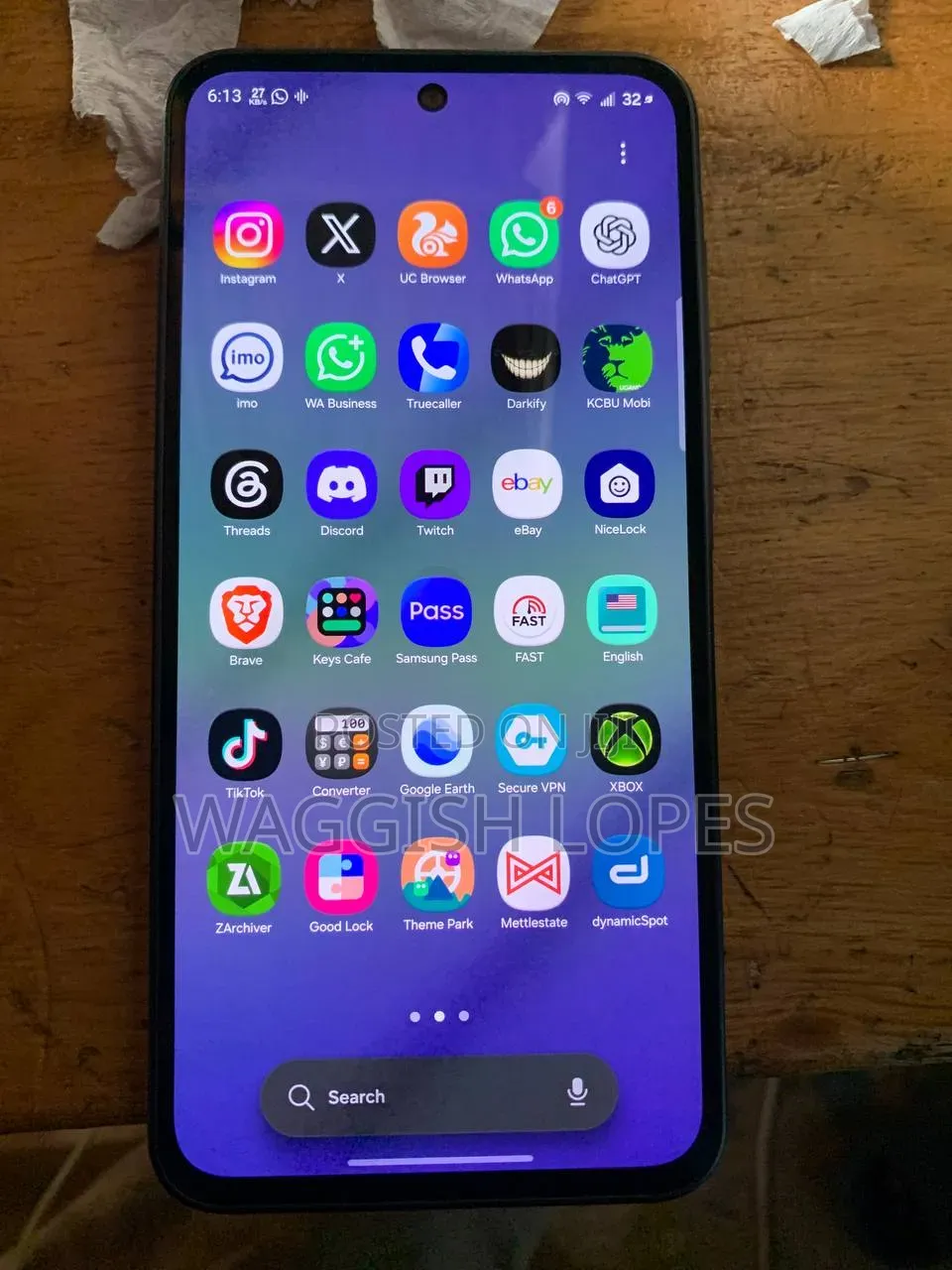 Samsung Galaxy A36 128 GB Black
