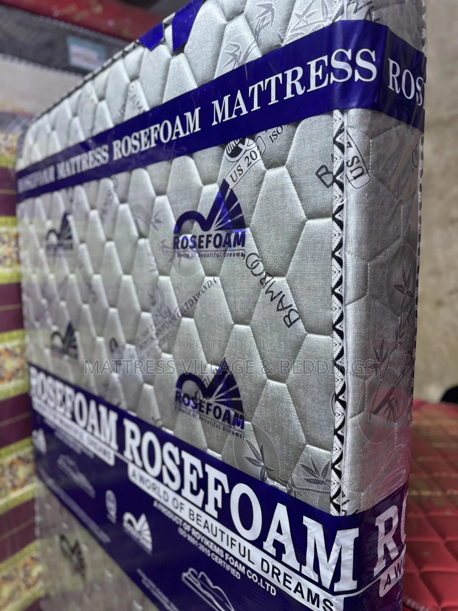 4by6 6inches Super Quilted Deluxe Rosefoam