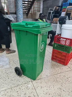 120litres Plastic Dust Bins Plastic Dust Bins _Greened