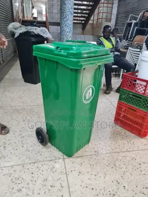 120litres Plastic Dust Bins Plastic Dust Bins _Greened