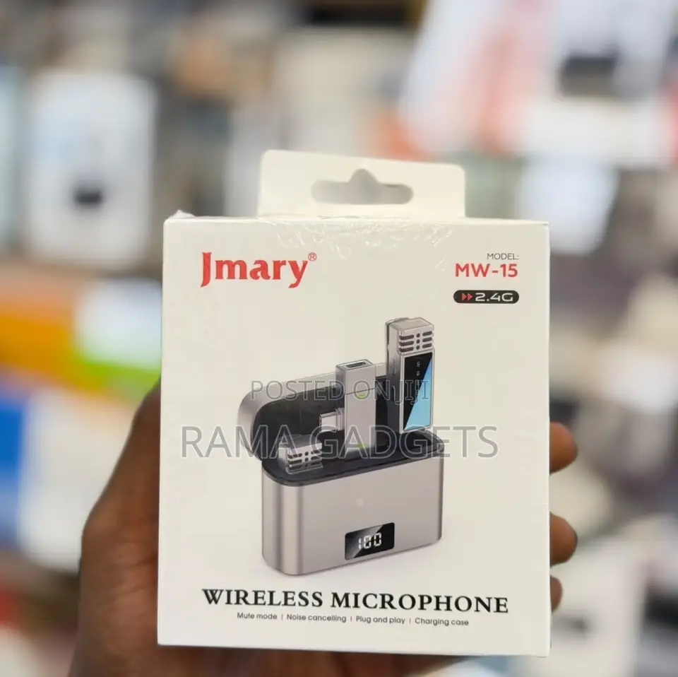 Jmary MW-15, a 2.4G Wireless Lavalier Microphone System