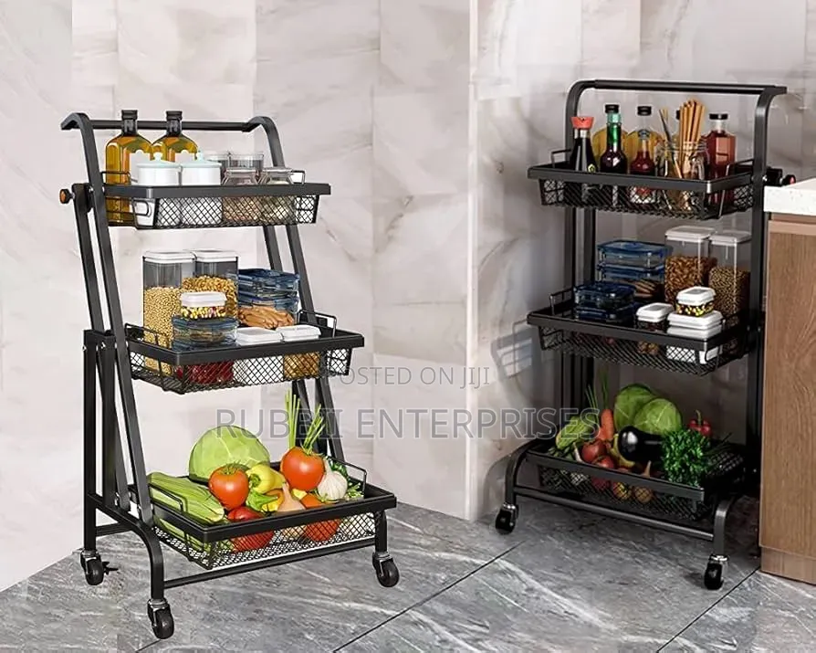 Foldable Kitchen Rack 3 Tier