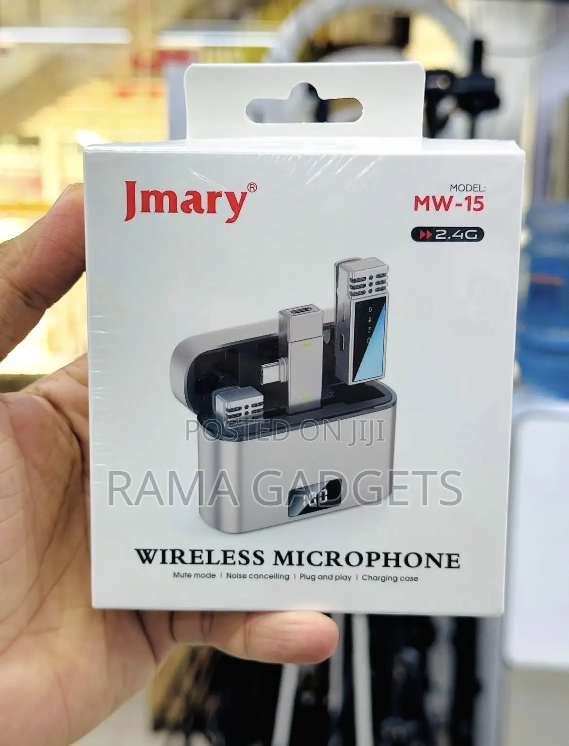 Jmary MW-15, a 2.4G Wireless Lavalier Microphone System