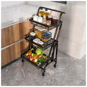 Foldable Kitchen Rack 3 Tier