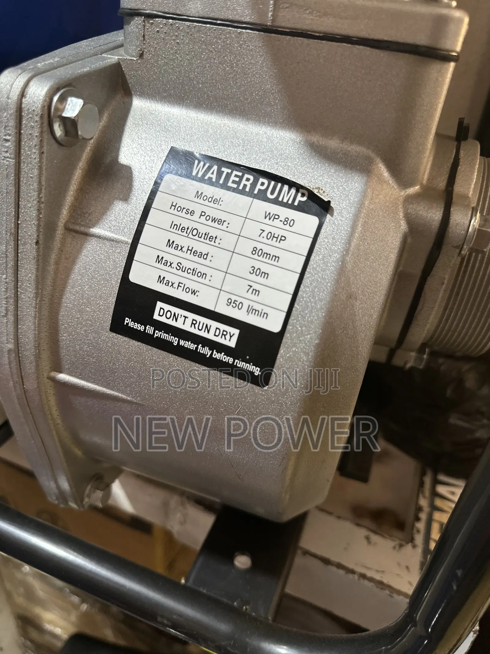 3 Inches Gasoline Water Pump