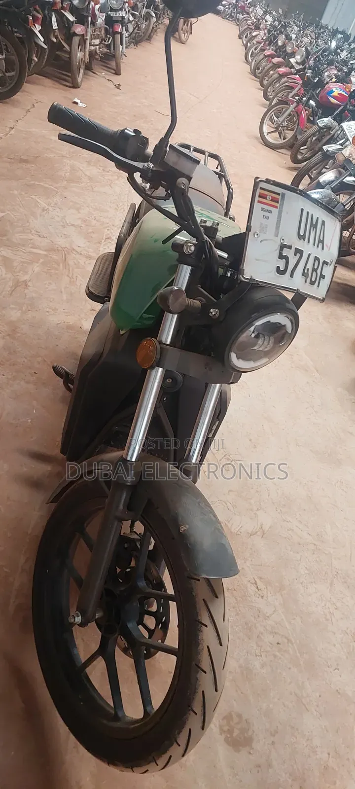 New Motorcycle 2025 Green