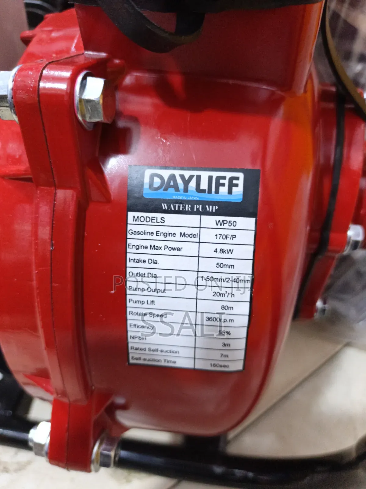 Day Life High Pressure Water Pump
