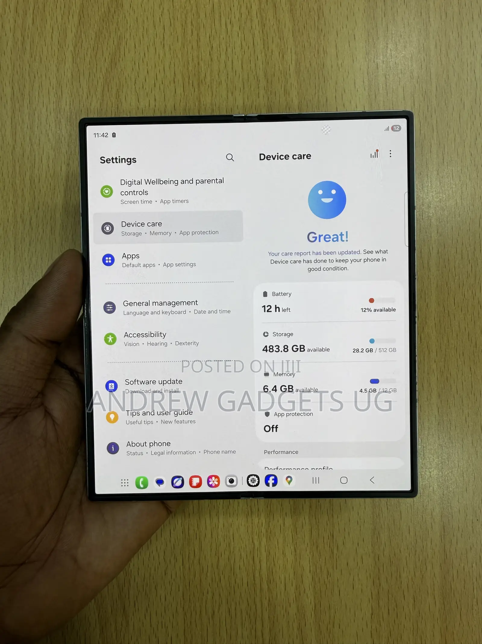 Samsung Galaxy Z Fold6 512 GB Gray