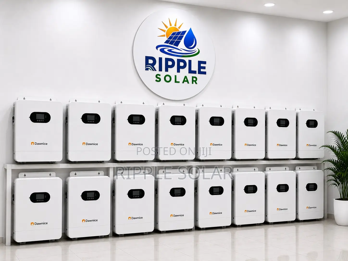 10kW Hybrid Solar Inverter 48V Dual MPPT Pure Sine Wave