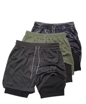2 in 1 Sports Shorts/Jogging Exercise Shorts