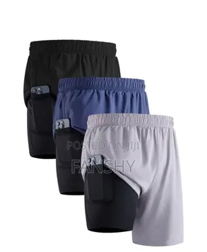 2 in 1 Sports Shorts/Jogging Exercise Shorts
