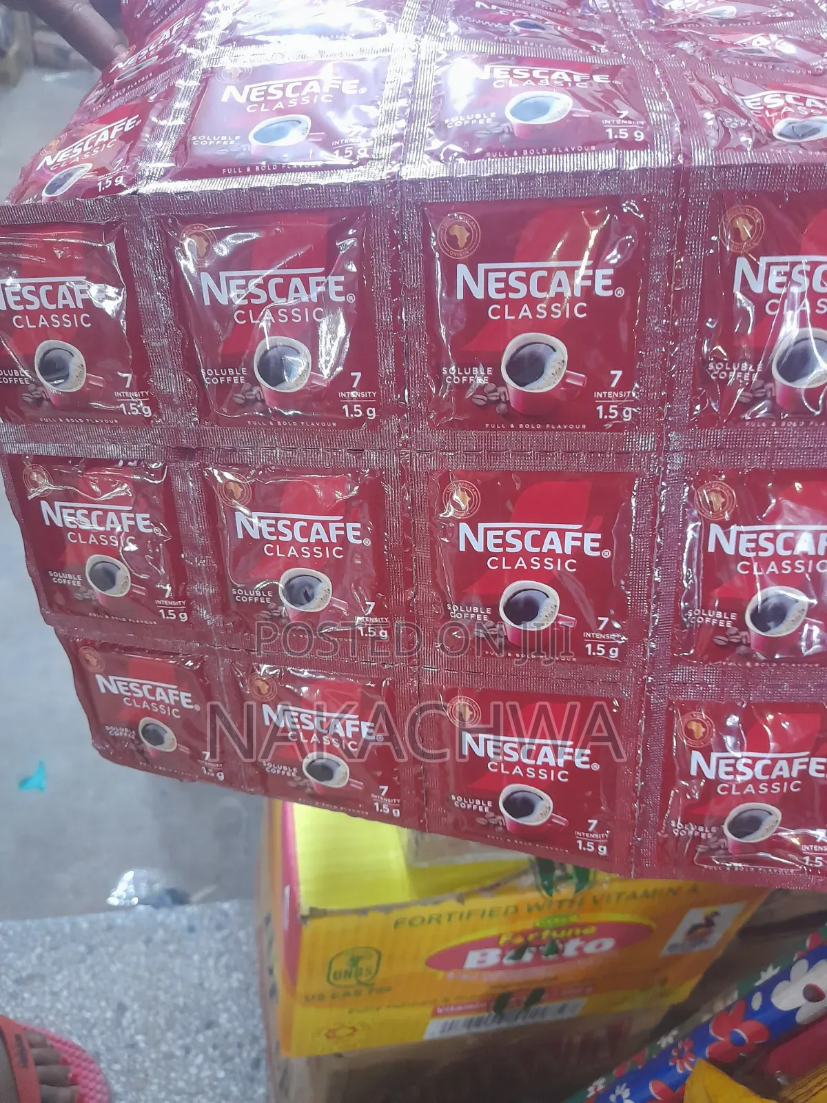 One Carton of Necafe Coffee