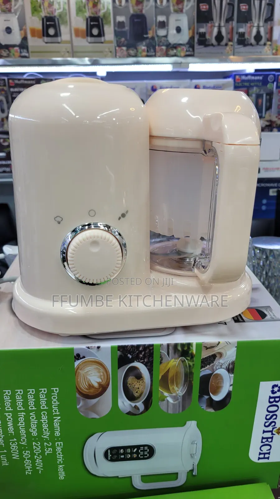 Baby Food Grinder and Steamer Blender