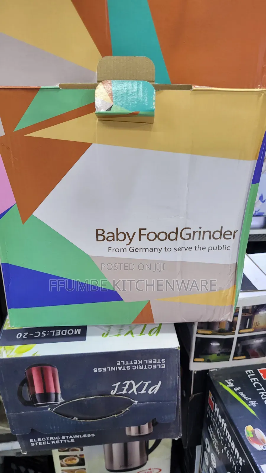 Baby Food Grinder and Steamer Blender