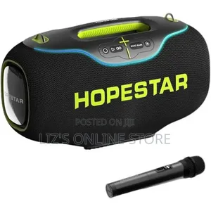 Hopestar A80 350W Portable Bluetooth 5.3 Speaker With Wireless Mic