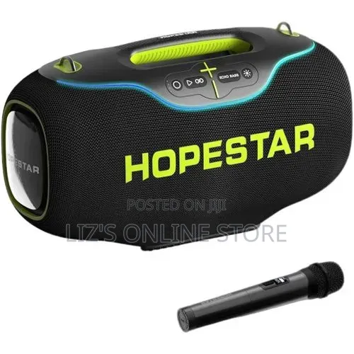 Hopestar A80 350W Portable Bluetooth 5.3 Speaker With Wireless Mic