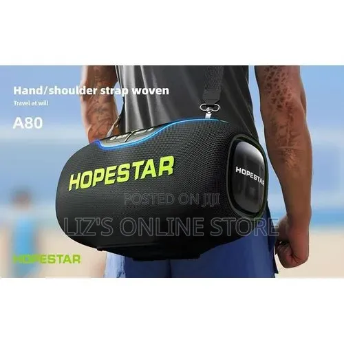 Hopestar A80 350W Portable Bluetooth 5.3 Speaker With Wireless Mic