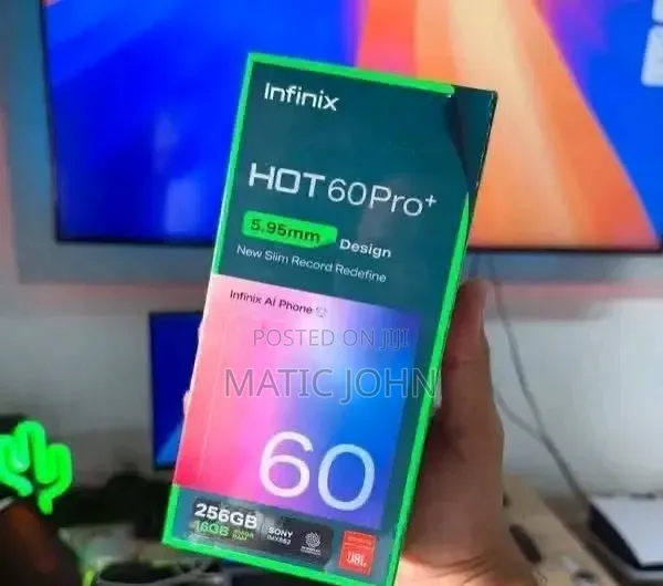 New Infinix Hot 60 Pro+ 256 GB Gray