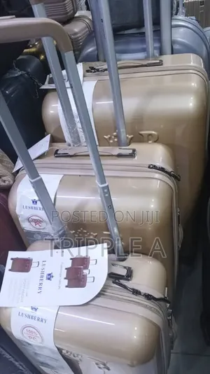 A Set of 3pcs Lushberry Suitcases