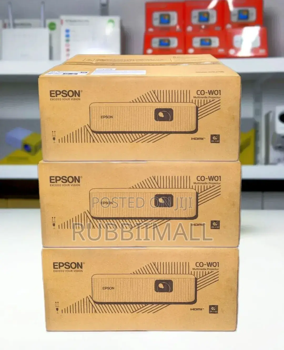 Epson CO-W01 Projector 3000 Lumens