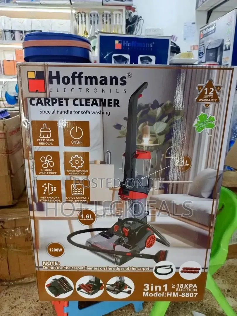 Hoffmans 3-in-1 Carpet Cleaner, Model HM-8807