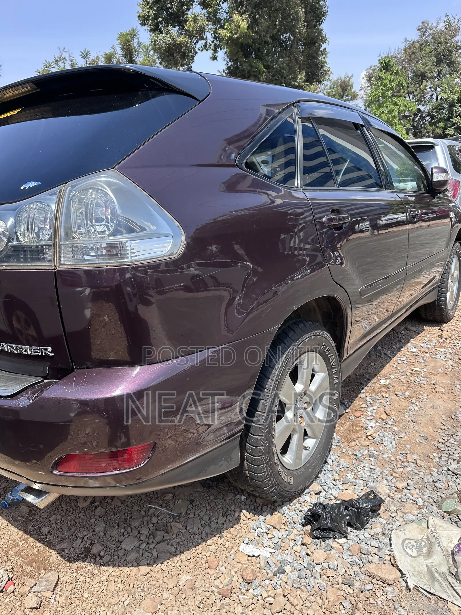 Toyota Harrier 2008 Black
