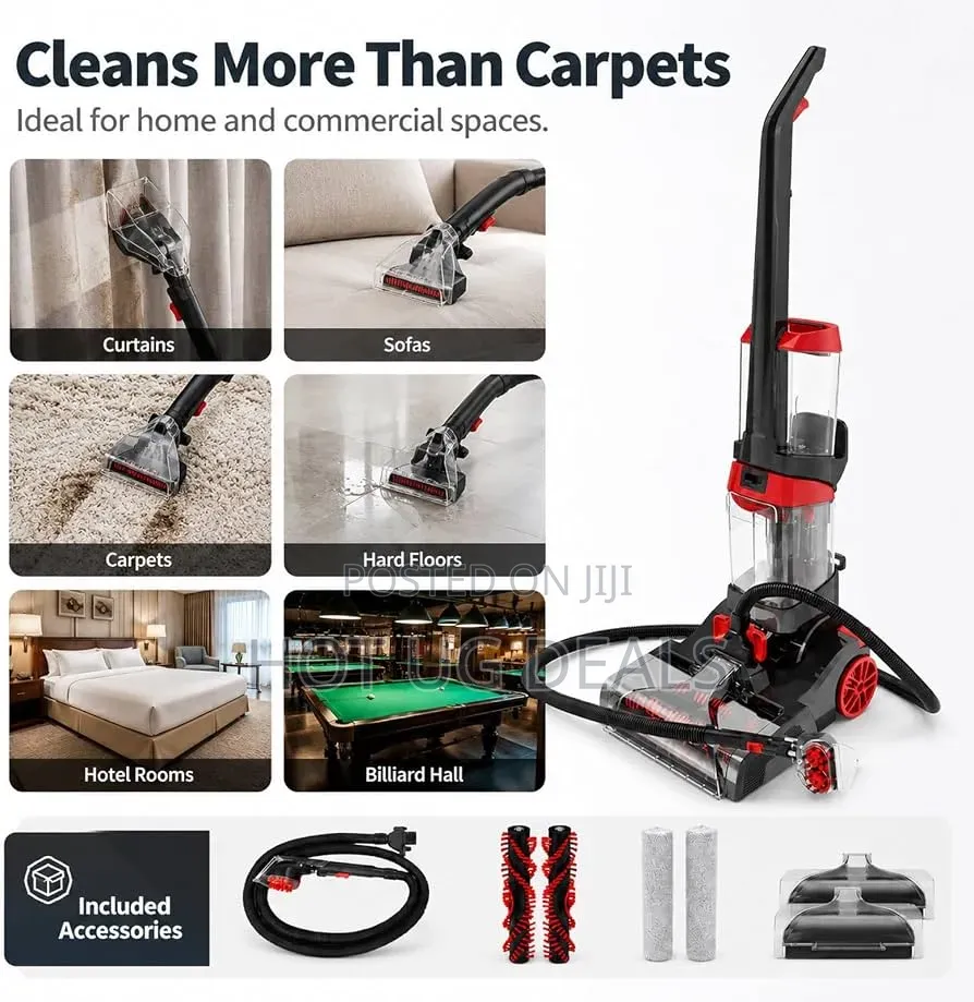 Hoffmans 3-in-1 Carpet Cleaner, Model HM-8807
