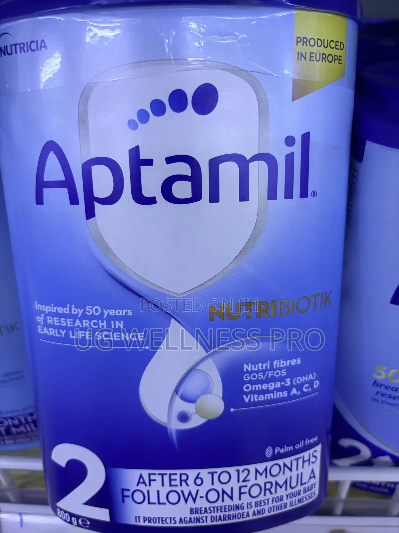 Aptamil Nutribiotik Stage 2 800g Follow-on Infant Milk From 6 to 12mon
