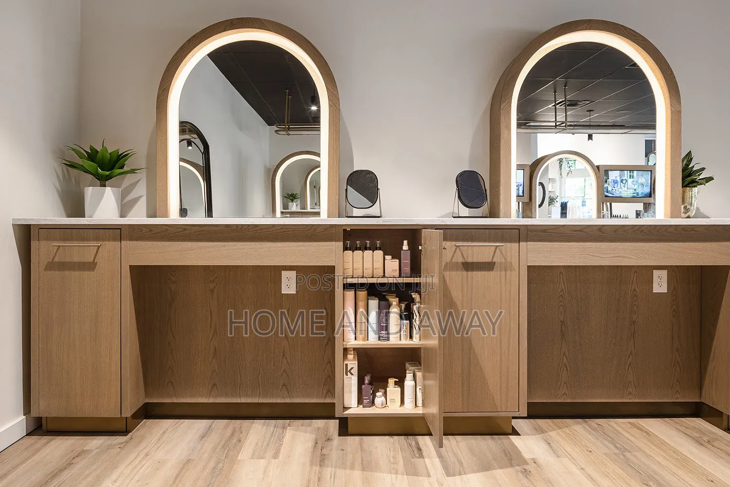 Salon Cabinets/Shelves Dressers Installation Services