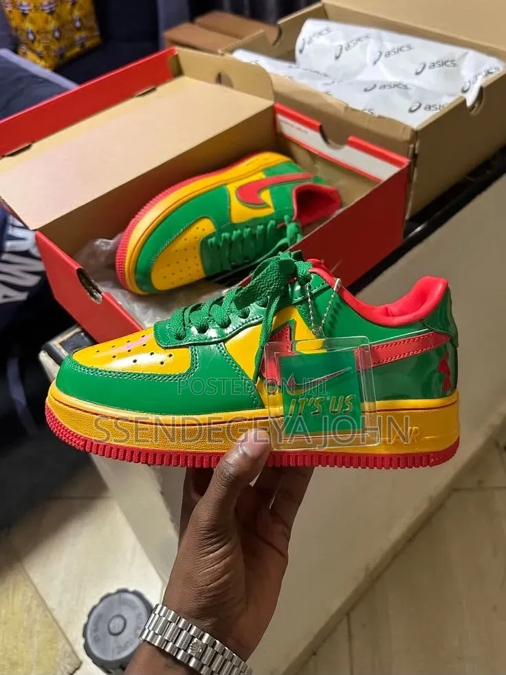 Nike X Lil Yachty Concrete Boys Air Force 1 Low Sneakers