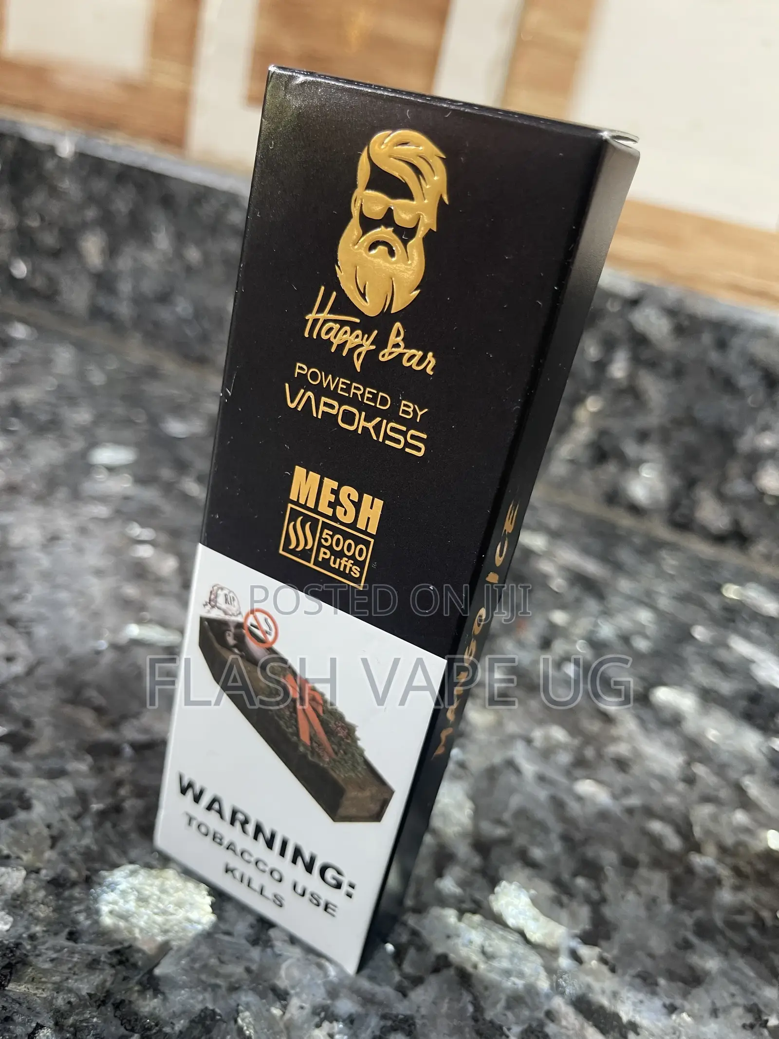 Happy Bar Vape in Purple Rain Ice Flavor